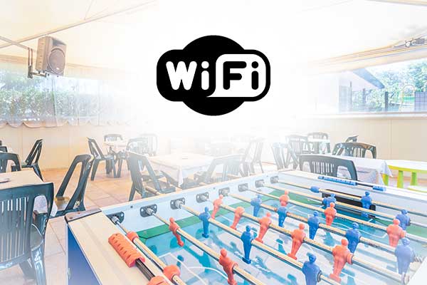 Wi-Fi in tutto il camping